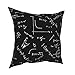 Matematyka poszewki na poduszki nauczyciel 45 x 45 cm miękka bawełniana poszewka na poduszkę na sofę dom wiejski dekoracja prezent na zewnątrz sypialnia kanapa sofa