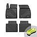 Produktbild FROGUM No.77 Gummimatten Ganzjahresset von Auto Fußmatten Autofussmatten für Ford Focus IV ab 2018 | Langlebiges TPE Material