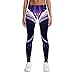 PEIJIAN Psychedelic Leggings Donne Vertigini Sport Astratta Elastica variopinta Signore Harajuku Stampati Pantaloni NWK0472 M