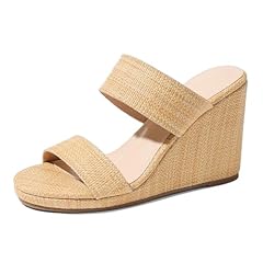 Khaki Raffia/Brown Raffia