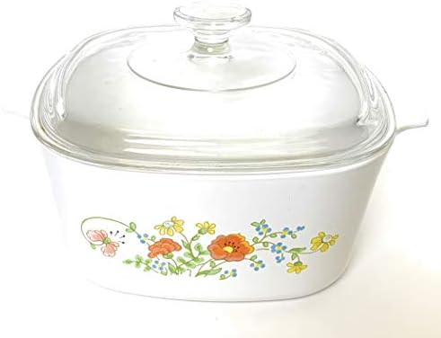 Corning Ware Wild Flowers 3 Liter Casserole Dish A-3-B Corning Ware 3 Liter Baking Dish