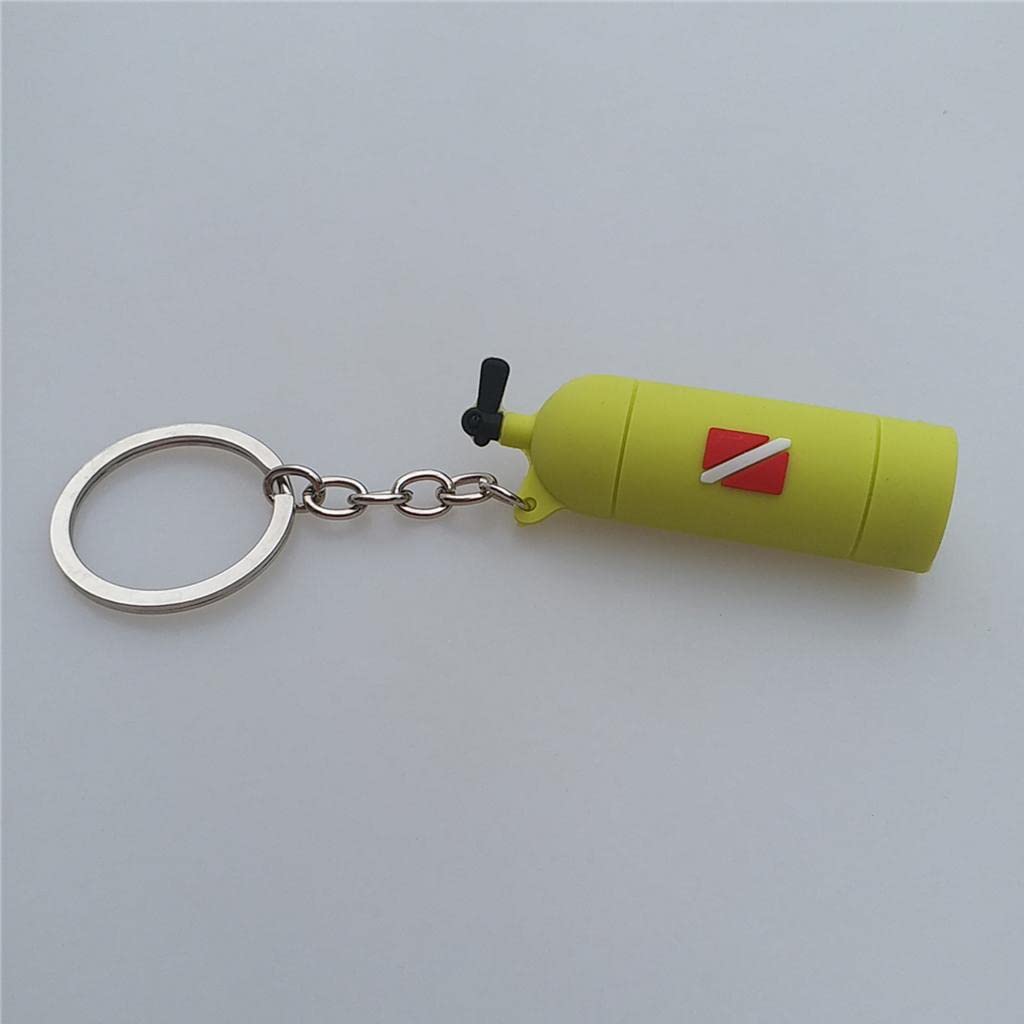 Amazon.co.jp: YueShengYCHUANG ダイビングタンクキーホルダー