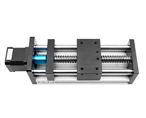 Antrella 500mm Lunghezza della Corsa Guida lineare/Linear Drive SFU1610 Vite a Ricircolo di Sfere con Motore passo-passo 57 NEMA 23, Serie GGP Guida Tavola Scorrevole