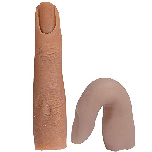 Mayplus Silicone Practice Fingers Bendable Fake Training Fingers Nail Manicure Art Finger Model Nail Art Training Tool for Women, 1 PC(4)
