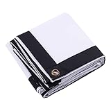 Gatuida 1pieza Pantalla De Proyector Portátil Pantalla De Proyección De Fibra para Cine Casa Oficina y Educación Fácil Instalación y Almacenamiento Proporciona Imágenes Claras y