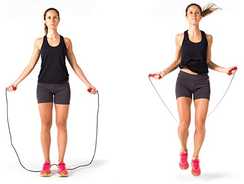 Corda De Pular Exercícios Físicos Preta Academia Pré Treino Queimar Calorias Acte Crossfit Funcional