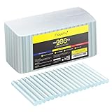 【IDEALE GRÖßE】10cm lange und 11mm Durchmesser Heißklebestifte passen zu den meisten Klebepistolen auf dem Markt. Sicher mit Hoch- und Niedertemperaturklebepistolen zu verwenden.