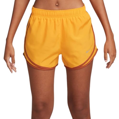 Nike Women's Dri-fit Tempo Track 3.5 Short (US, Alpha, Small, Regular, Regular, Sundial/Wolf Grey)