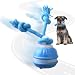 Pelota Interactiva Perro,Juguetes para Perros con Cuerda oscilante y Luz LED,3 Modos Juego Pelota de Juguete Inteligente,Recargable por USB Adecuado para Bolas Perro Pequeñas Medianas.(Azul)