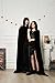 Labellevie Umhang mit Kapuze Lange SAMT Cape Vampir Kostüm Halloween Erwachsener Unisex- Gr. X-Large, Schwarz