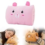 Hand Warming Gloves, Winter Cartoon Plush Toys Hand Warmer, Pillow Hand Hold Warm Cushion Gift (Rabbit)