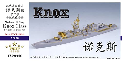 Frégate classe Knox 1/700 AFV Club ensemble de mise à niveau pour maquette marine