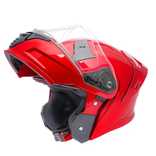 Image of Gliders Vortex DX Flip-Up Full Face Helmet with Spoiler with Clear Visor