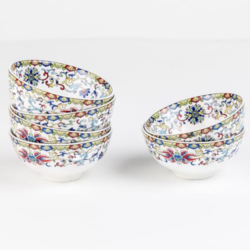 Image of GOLDEN QUEEN'S Mini Bowl Set of 6 | Perfect for Dips, Chutneys, Dessert, Nuts, Pickles, Bites | Microwave Safe - Himalyan Flora