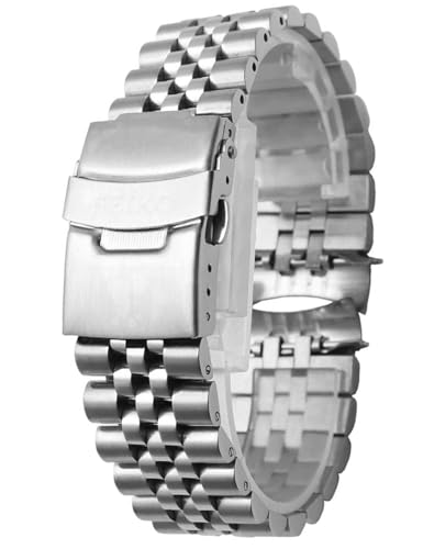 Bracelet acier robuste pour réparer montre SKX007 SKX009 sangle homme solide