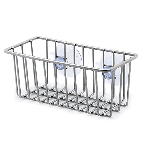 Kindred FSB100 Stainless Steel Universal Sponge Basket with Suction Cups