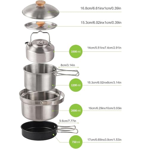 Pantress キャンプクッカーセット 4点