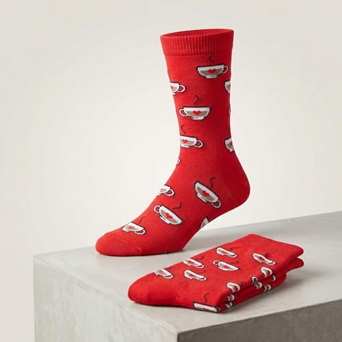 Image of Tipi Toe Women's Fun Patterned Dress Socks, 12-Pack Lightweight Colorful Crew Socks, Casual Novelty Assorted Designs