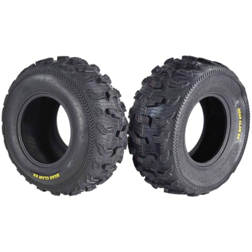 Kenda Bearclaw EX K573-25x10-11 Rear Tires for All Terrain (ATV) UTV and Side by Side (SxS) Vehicles - 6-Ply - Bear Claw EX 25x10x11 (2-Pack)