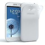 EAZY CASE Hülle kompatibel mit Samsung Galaxy S3 / S3 Neo Schutzhülle Silikon, matt & Ultra dünn, Slimcover, Handyhülle, Hülle/Soft Case, Silikonhülle, Backcover, Transparent