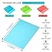 8 Pcs Refrigerator Liners, Washable Mats Covers Pads,Home Kitchen Gadgets Accessories Organization for Top Freezer Glass Shelf Wire Shelving Cupboard Cabinet Drawers 4Blue+2Green+2Red