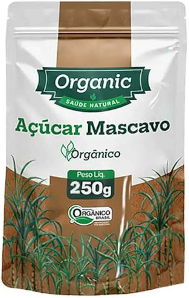 Açúcar Mascavo Orgânico Organic 250g