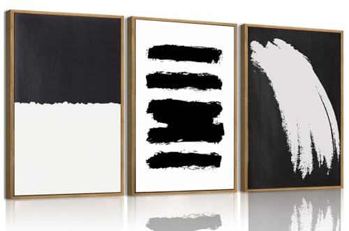 OIQArtOIQ 3 Piece Large Abstract Canvas Wall Art For Living
