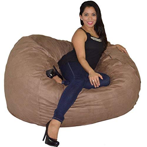 Cozy Sack, Lg-Cbb-Earth, Large Premium Foam Bean Bag Chair, Earth #TOP9