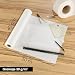 OfficeTree 50 m Rollo de Papel para dibujo 40 cm ancho -...