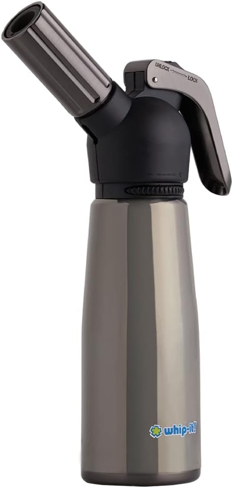 Motif Torch, Black & Black Chrome. Butane Torch Lighter, Refillable Cooking Torch with Adjustable Flame, Safety Lock for Soldering, Kitchen, Welding