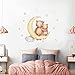 Autocollant Mural Ours Mignon Suspendu À La Lune Enfants Stickers Muraux pour Chambres De Bébé Garçons Chambre Animaux Ours Autocollant Décoration De La Maison-Picture 9