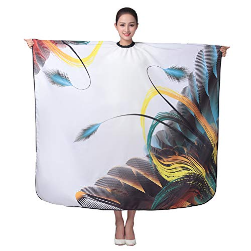 KAHOT Haircut Salon Hairdressing Cape for Adult Large Styling Polyester Professional Barber Gown Cover Waterproof Shampoo & Cutting Household Capes Wrap,56"x67"