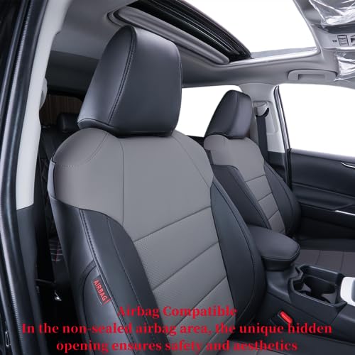 Image of coverdream Seat Covers Custom Fit for Toyota 2019-2025 RAV4 Hybrid SE /XSE