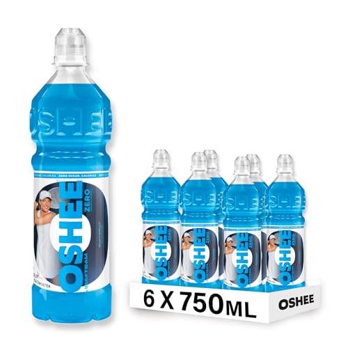 Oshee Isotonic Drink – Multifruit Flavour, 750ml (Pack of 6), Electrolyte & Hydration Drink for Sports & Recovery, Replenishes Minerals & Supports Performance