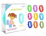 Potty Trainer - New Upgraded Version - Toilet Trainer for Kids Makes Potty Training Easier - Watch with Extra Wrist Band, Smaller Wrist Band Size, Water Resistant + More Colors (Teal+Pink)