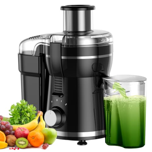 Image of 500W Centrifugal Juicer Machine, 3-Speed Setting, 3" Wide Feed Chute