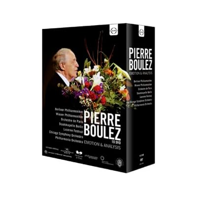 Pierre Boulez- Emotion & Analysis - 10-DVD Box Set
