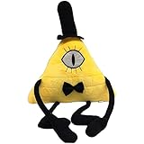 BFCATT Plush Toy Bill Cipher Cute Animal Plush Toys Pillow Children's 28 cm Yellow