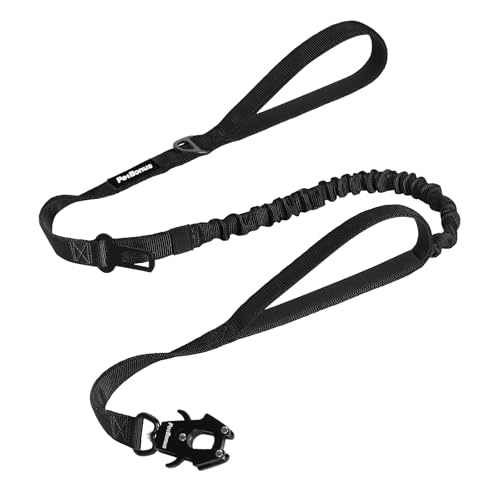 PetBonus Heavy Duty Tactical Dog Leash, 5 FT...