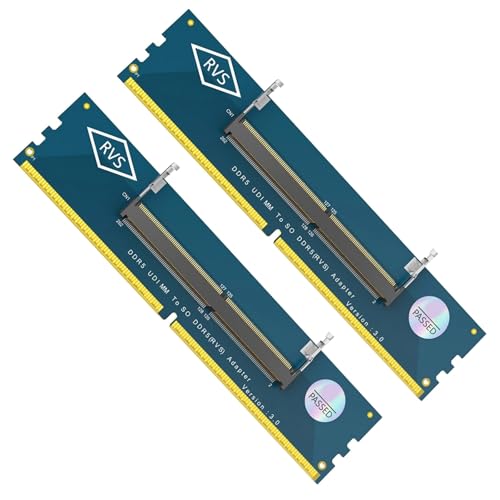 Adaptateur SO DDR5 vers DDR5 U DIMM connecteur mémoire PC bureau JEDEC barette ram convertisseur