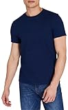 Club Monaco Men's Short Sleeve Indigo TEE, Denim/BLEU Salopette
