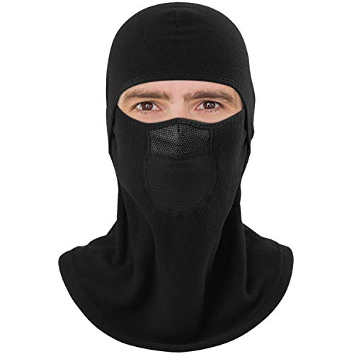 WTACTFUL Fleece Balaclava Cover Face Mask Thermal Keep Warm for Skiing Snowboarding Hunting