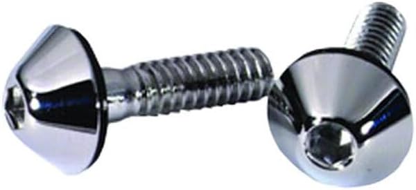 Technical Precision Replacement for Peterbilt 379 Year 1996 Chrome Stainless Steel Screw Set for WINDOWSILL and Upholstery