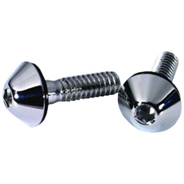 Replacement for Peterbilt 378 Year 1996 Chrome Stainless Steel Screw Set for WINDOWSILL and Upholstery by Technical Precision