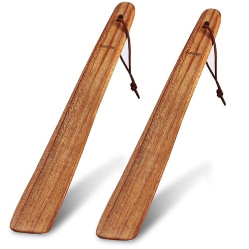 2 Pack Teak Wood Spatula