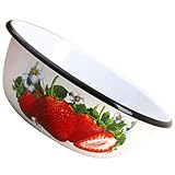 Batterie de cuisine en émail : fabriquée dans un matériau résistant à l'usure et robuste, elle est à la fois solide et pratique, facile à utiliser et réutilisable pour une . saladier de cuisine