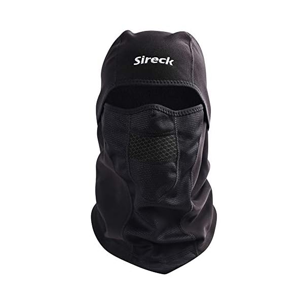 Sireck Cold Weather Balaclava Ski Mask, Water Resistant and Windproof Fleece Face Thermal , Hunting Cycling Motorcycle Neck Warmer Hood Winter Gear for Men Women
