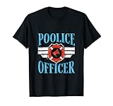 Pool Guy Cleaner Pool Service Poolice Oficial Divertido Camiseta