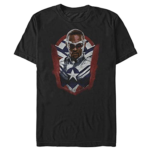 T-shirt Marvel Falcon and Winter Soldier noir 3XL le cadeau idéal pour homme fan de comics