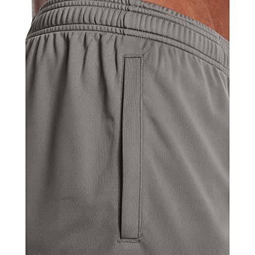 Image of Under Armour Men's Tech Graphic 10 inch Shorts, Concrete (066) /Phoenix Fire, 3X-Large